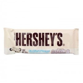 Chocolate Cookies & Cream 6 Barras/ 30 Grs. Hershey-AbarrotesyMasLuz- Dulces