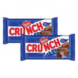 Chocolate Crunch 6 barras de 40 g (IEPS inc.)-AbarrotesyMasLuz- Chocolates individuales