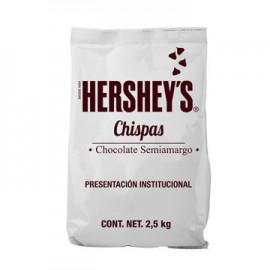 Chocolate en Chispas Semiamargo Mini-Kisses Hersheys 2.5 Kg (IEPS inc.)-AbarrotesyMasLuz- Chispas de chocolate