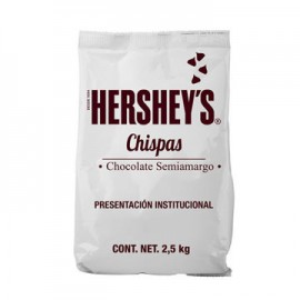 Chocolate en Chispas Semiamargo Mini-Kisses Hersheys 2.5 Kg (IEPS inc.)-AbarrotesyMasLuz- 