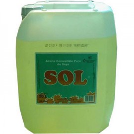 Aceite vegetal SOL Bidon de 20 L-AbarrotesyMasLuz- Aceite vegetal