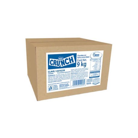 Chocolate en trozo Crunch Caja de 9 Kg (IEPS inc.)-AbarrotesyMasLuz- Cobertura de chocolate