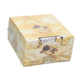 Chocolate Ferrero Rocher con 8 bolsas de 3 piezas (IEPS inc.)-AbarrotesyMasLuz- Dulces