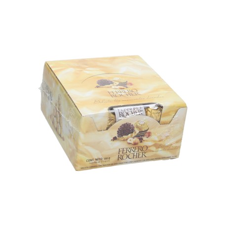 Chocolate Ferrero Rocher con 8 bolsas de 3 piezas (IEPS inc.)-AbarrotesyMasLuz- Dulces