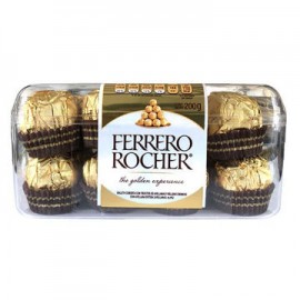 Chocolate Ferrero Rocher Estuche de 16 pz (IEPS inc.)-AbarrotesyMasLuz- Dulces