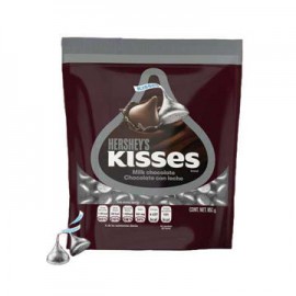 Chocolate kisses gotita plateada leche Hershey´s Bolsa de 850 g (IEPS inc.)-AbarrotesyMasLuz- Dulces de cortesía