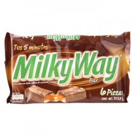 Chocolate Milky Way paquete de 6 pz (IEPS inc.)-AbarrotesyMasLuz- Dulces