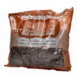 Chocolate semiamargo Cobertura Rossi Bolsa de 1 Kg (IEPS inc.)-AbarrotesyMasLuz- Chocolate