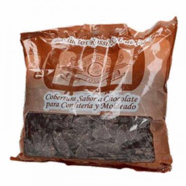 Chocolate semiamargo Cobertura Rossi Bolsa de 1 Kg (IEPS inc.)-AbarrotesyMasLuz- Cobertura de chocolate