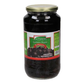 Aceituna negra deshuesada Prateria Frasco de 935 g-AbarrotesyMasLuz- Aceituna verde