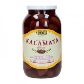 Aceitunas Kalamata Vermex Frasco de 965 g-AbarrotesyMasLuz- Aceituna negra