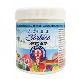 Acido sorbico Duche Bote de 100 g-AbarrotesyMasLuz- Especias y condimentos