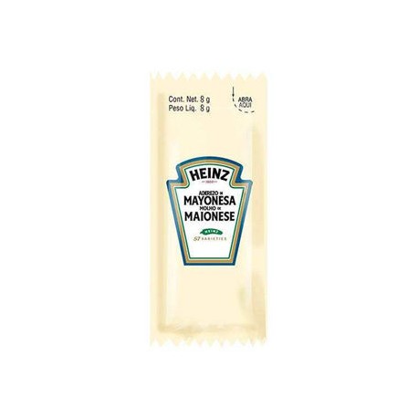 Aderezo de mayonesa Heinz 500 sobres de 8 g-AbarrotesyMasLuz- Abarrotes