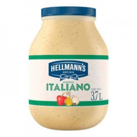 Aderezo Italiano Hellmanns Tarro galon de 3.7 L-AbarrotesyMasLuz- Aderezos y salsas