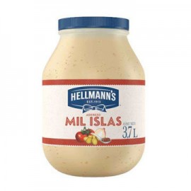 Aderezo Mil Islas Hellmanns Tarro galon de 3.7 L-AbarrotesyMasLuz- Abarrotes