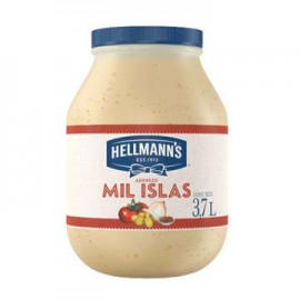 Aderezo Mil Islas Hellmanns Tarro galon de 3.7 L-AbarrotesyMasLuz- Aderezos y salsas