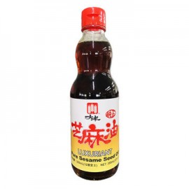 Aceite de ajonjoli Miyaco Botella de 355 mL-AbarrotesyMasLuz- Ingredientes para cocina intern