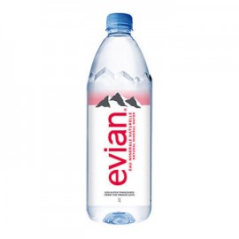 Agua Evian 12 Botellas de 1 L-AbarrotesyMasLuz- Bebidas