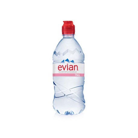 Agua Evian 12 Botellas de 750 mL-AbarrotesyMasLuz- Bebidas