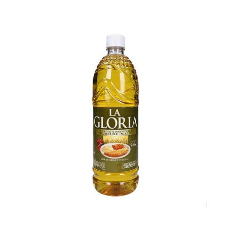 Aceite de maiz Gloria 12 botellas de 850 ml-AbarrotesyMasLuz- Aceites