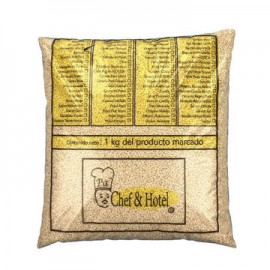 Ajonjoli blanco adorno Chef & Hotel Bolsa de 1 Kg-AbarrotesyMasLuz- 