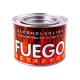 Alcohol solido Fuego envasado 100 latas de 250 mL-AbarrotesyMasLuz- Alcohol