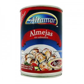 Almejas en salmuera Altamar Lata de 410 g-AbarrotesyMasLuz- Abarrotes