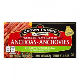 Anchoa en filete Crown Prince Lata de 50 g-AbarrotesyMasLuz- Abarrotes