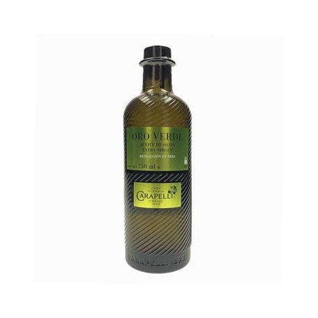 Aceite de oliva Extra Virgen Carapelli Frasco de 750 ml Oro Verde-AbarrotesyMasLuz- Abarrotes