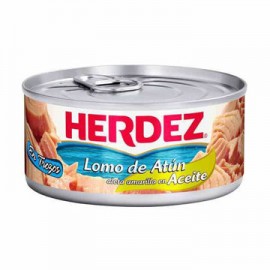 Atun en aceite Herdez Lata de 130 g-AbarrotesyMasLuz- Abarrotes