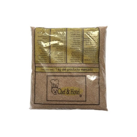 Azucar mascabado cafe obscuro Chef & Hotel Bolsa de 1 Kg-AbarrotesyMasLuz- Abarrotes