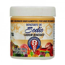 Benzonato de Sodio Bte 100 Gr DUCHE-AbarrotesyMasLuz- Especias y condimentos