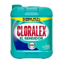 Blanqueador Cloralex Garrafon de 10 L-AbarrotesyMasLuz- Productos de limpieza